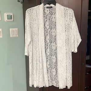 Creation White Blouse Elegant Top